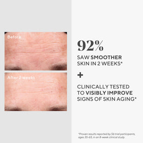 Murad serum texture drop on fingertip demonstrating lightweight hydration