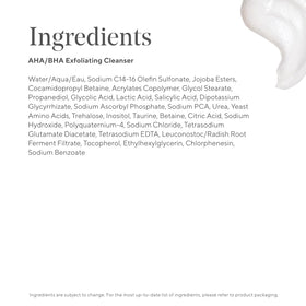 Murad cleanser on bathroom shelf showing size and scale
