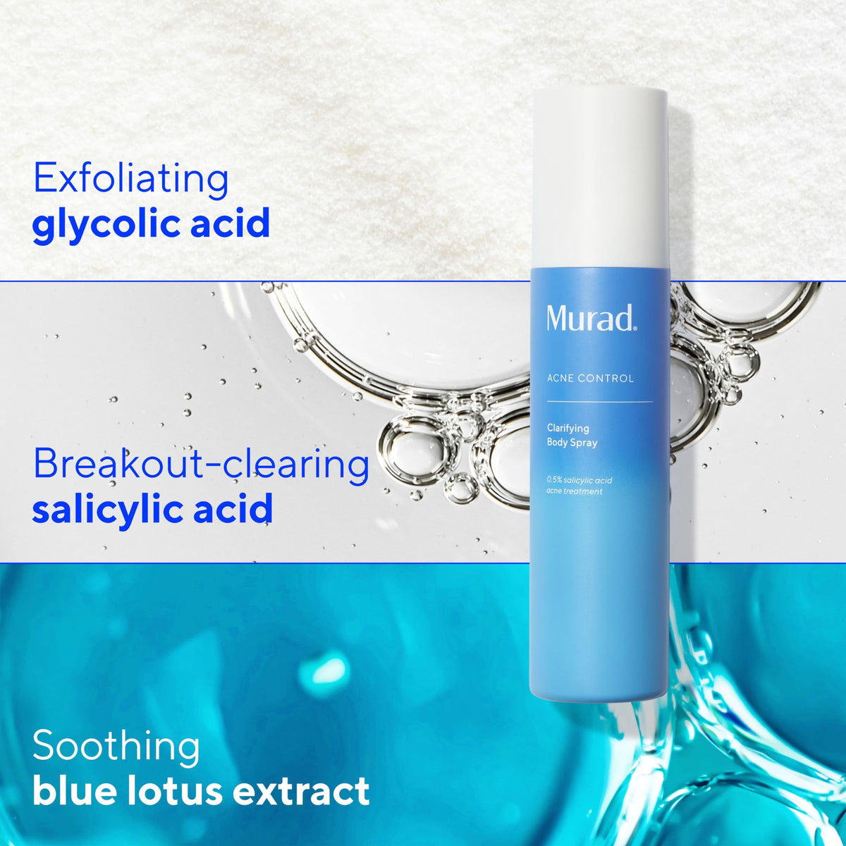 Murad spray nozzle close-up continuous-angle for easy reach and even coverage