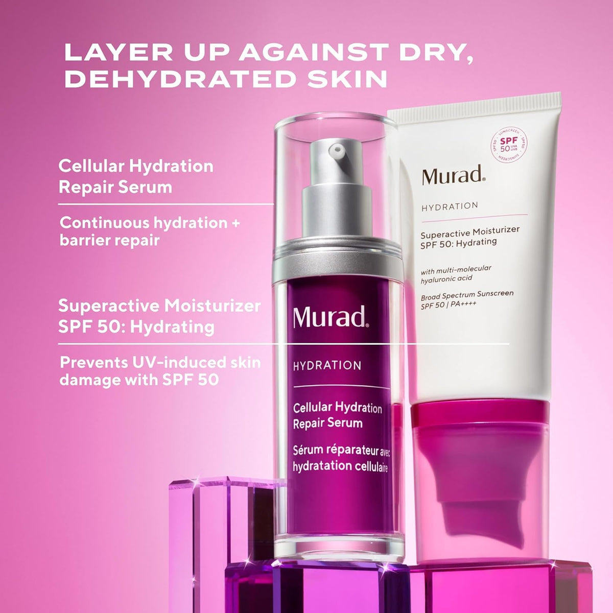 Murad in a travel bag for on-the-go sun protection