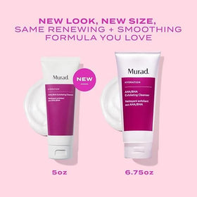 Murad tube label and ingredient list spotlighting acids and extracts