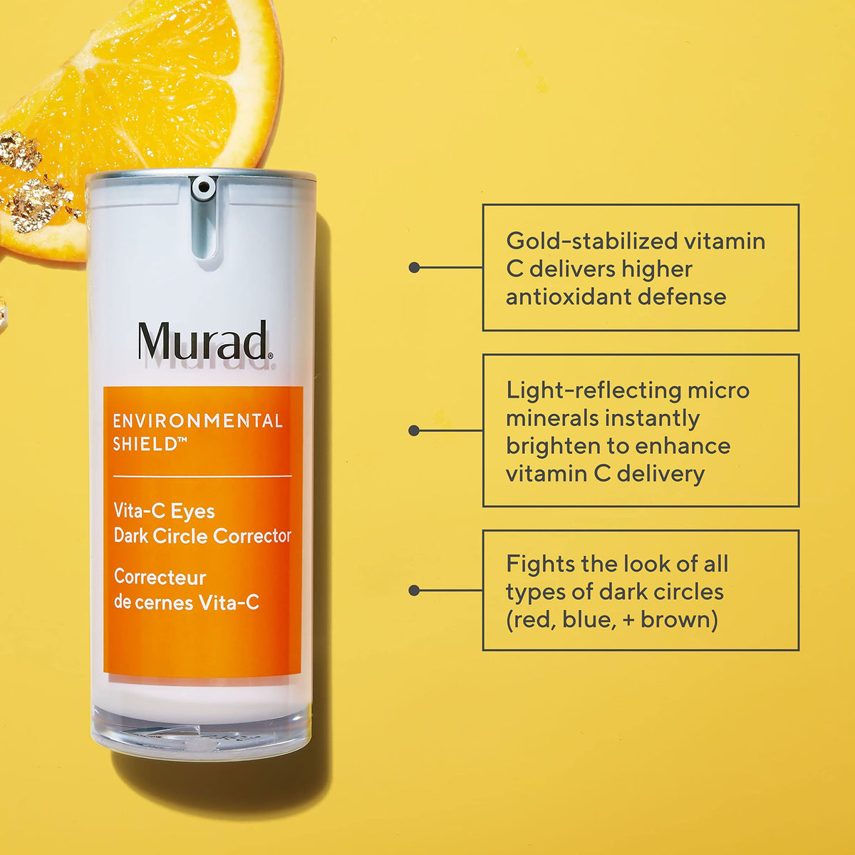 Murad pump dispenser detail for precise, hygienic application benefit