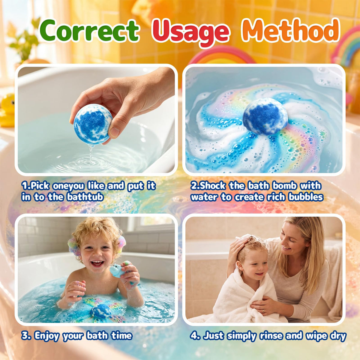 MURAN SHOWER ingredient label close-up showing natural components and gentle formula reassurance