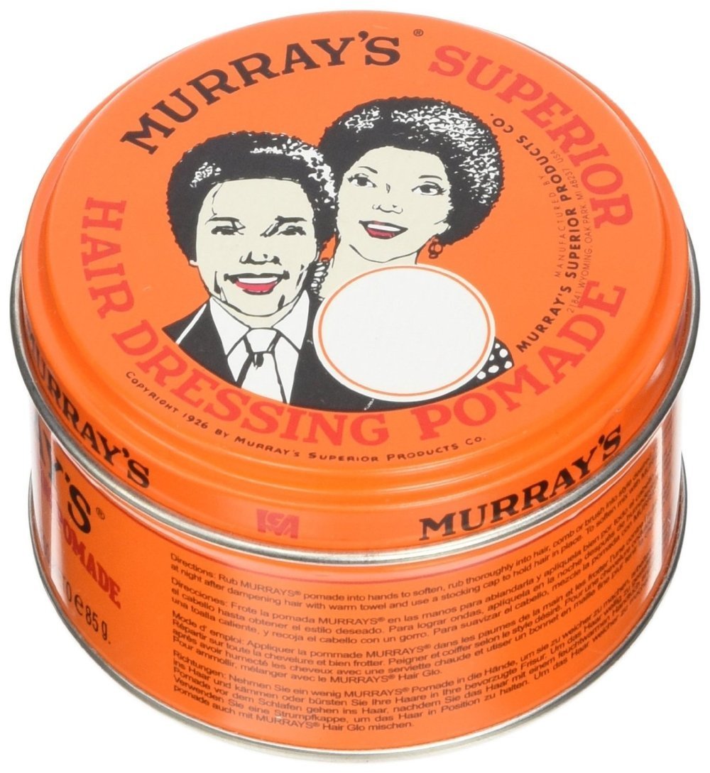 Murrays close-up of pomade texture highlighting thick formula and control