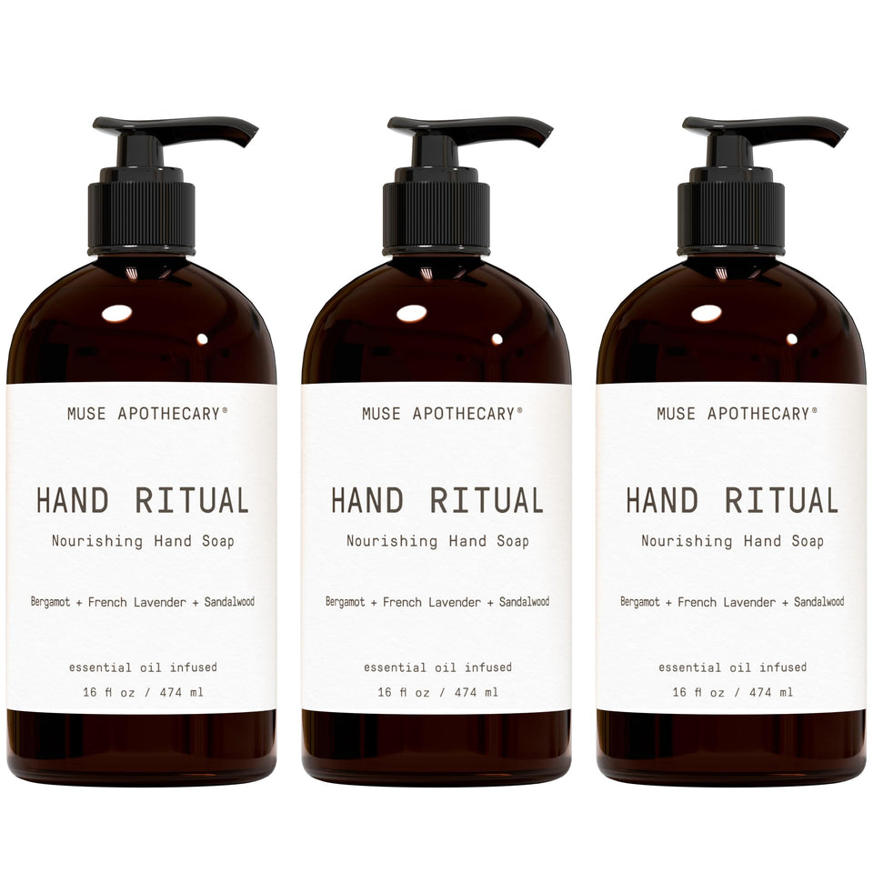 Muse Apothecary front bottle showing scent and clean design to attract buyers
