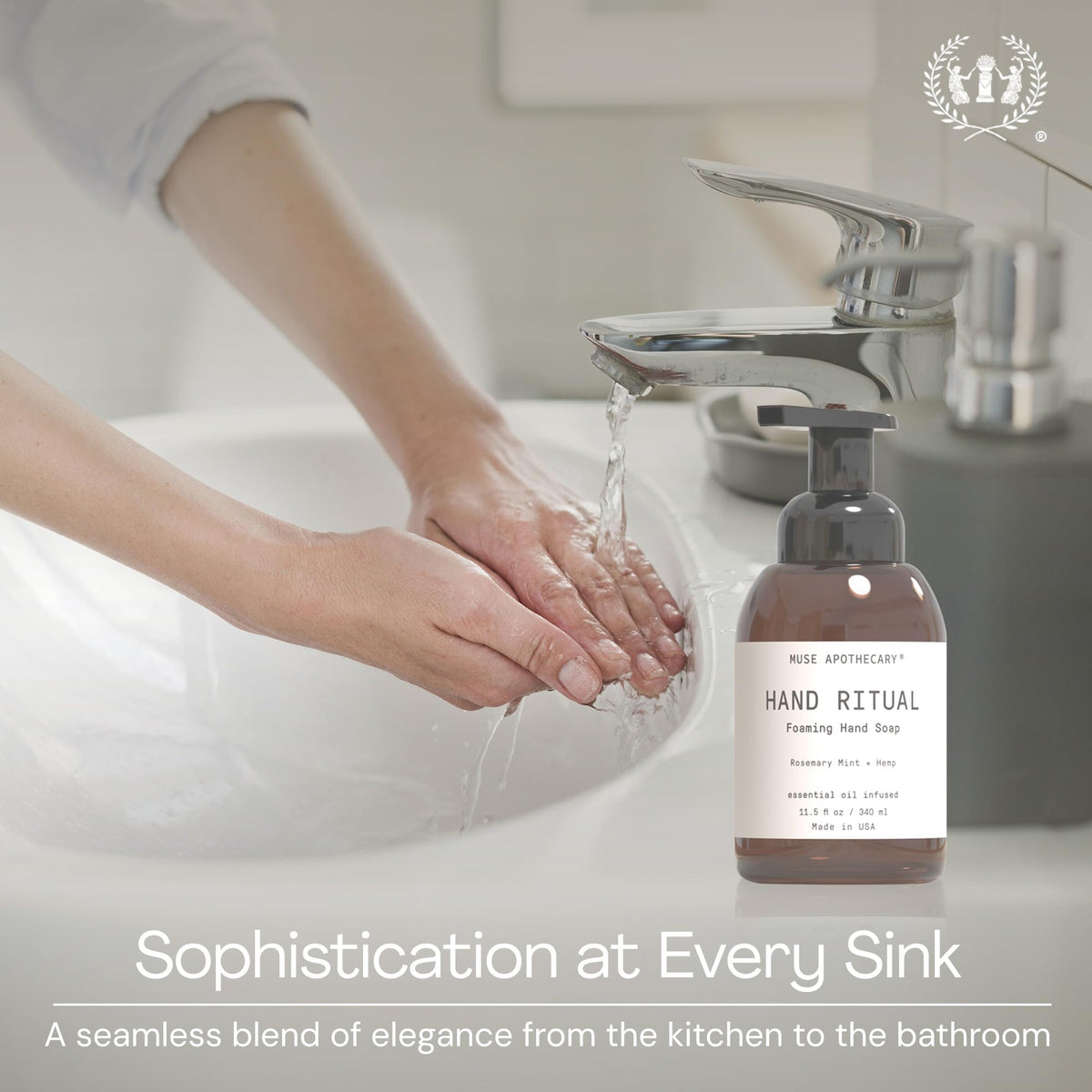 Muse Apothecary two-pack styled display ideal for gifting and everyday use