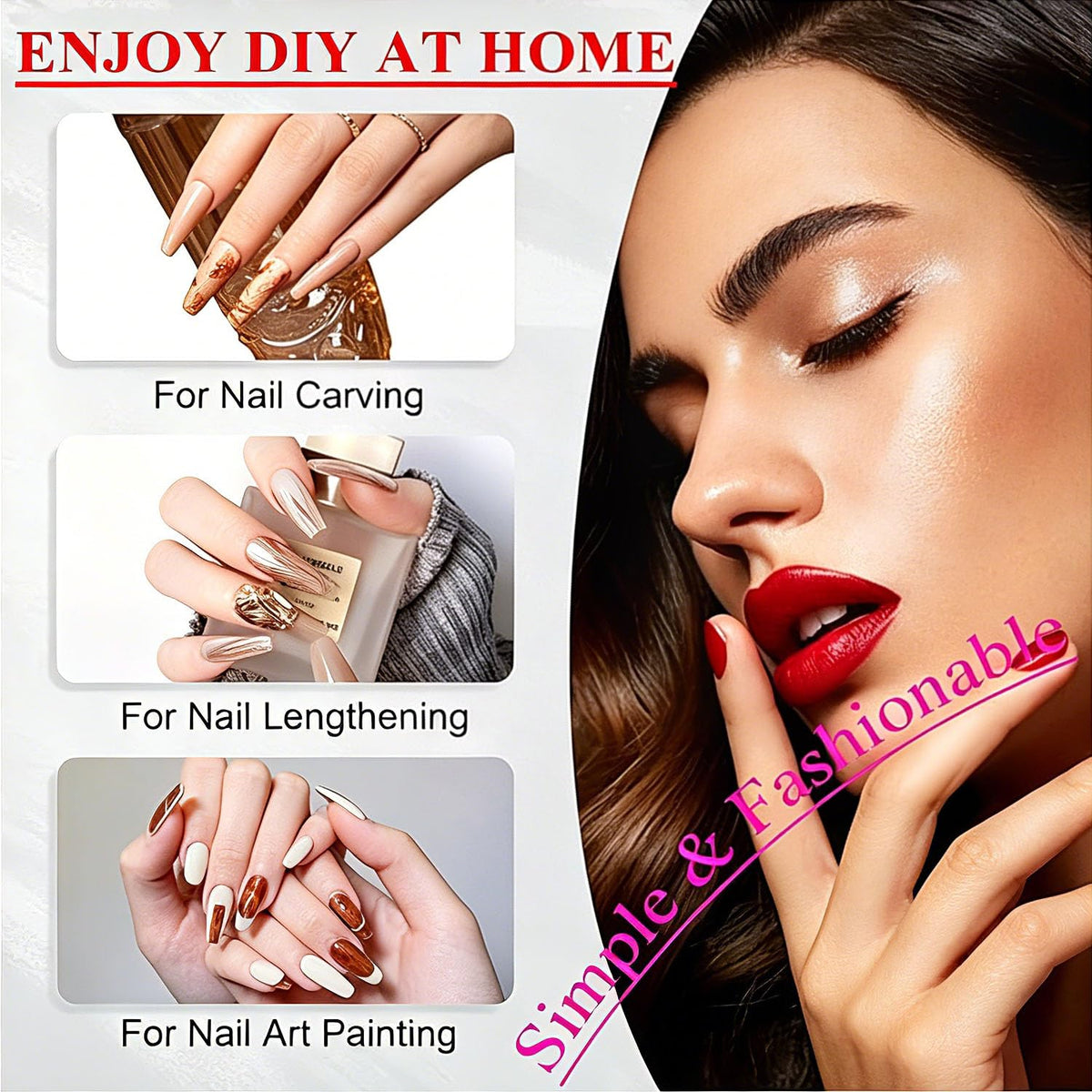MUSILAN brush applying monomer bead for controlled application benefit