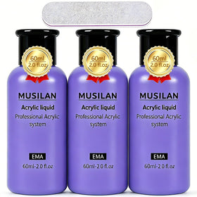 MUSILAN front label showing 180ml bottle and product clarity benefit