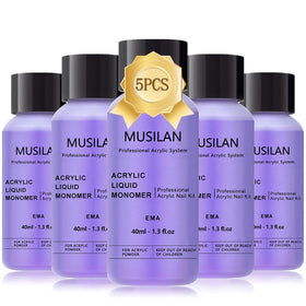 MUSILAN front packaging showing five 40ml bottles and kit value