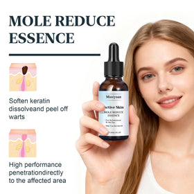 Musiyuan bottle beside a ruler showing 30ml scale for size expectation