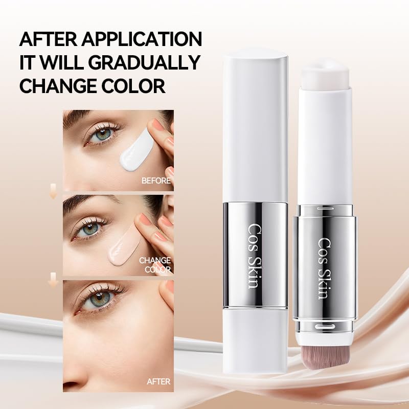 Musizlee application on cheek illustrating natural coverage and seamless shade match