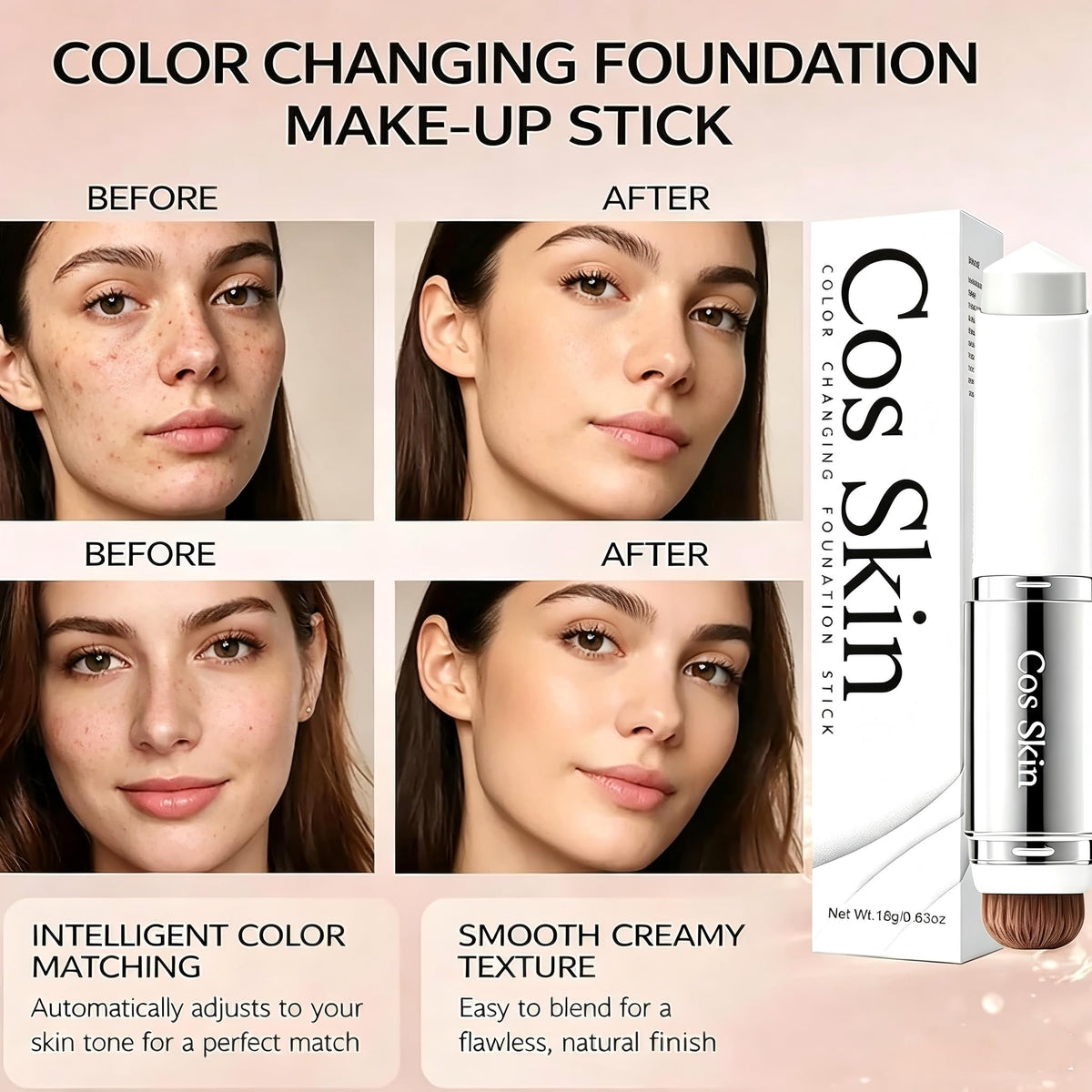Musizlee open stick with brush demonstrating easy dual application for quick touch-ups