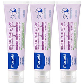 Mustela front packaging showing product and benefits for quick identification