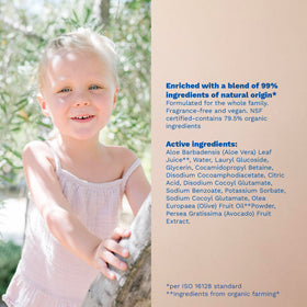 Mustela in family bathroom scene showing everyday use and calm routine benefit