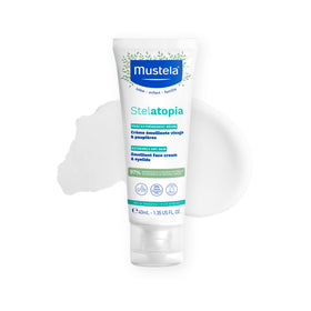 Mustela Stelatopia front tube packaging showing product name and size