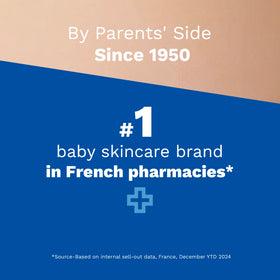 Mustela Stelatopia in nursery setting showing daily gentle skincare use