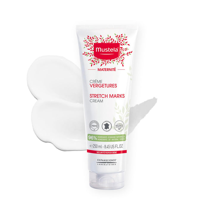 Mustela front packaging showing tube and label for quick identification and reassurance
