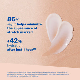 Mustela cream texture close-up highlighting creamy consistency and fast absorption benefit