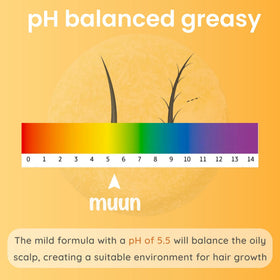 Muun shampoo bar creating lather in hand for easy cleansing