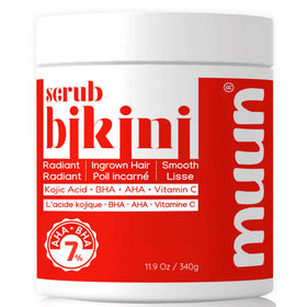 Muun front packaging showing product jar and label, clear product benefits