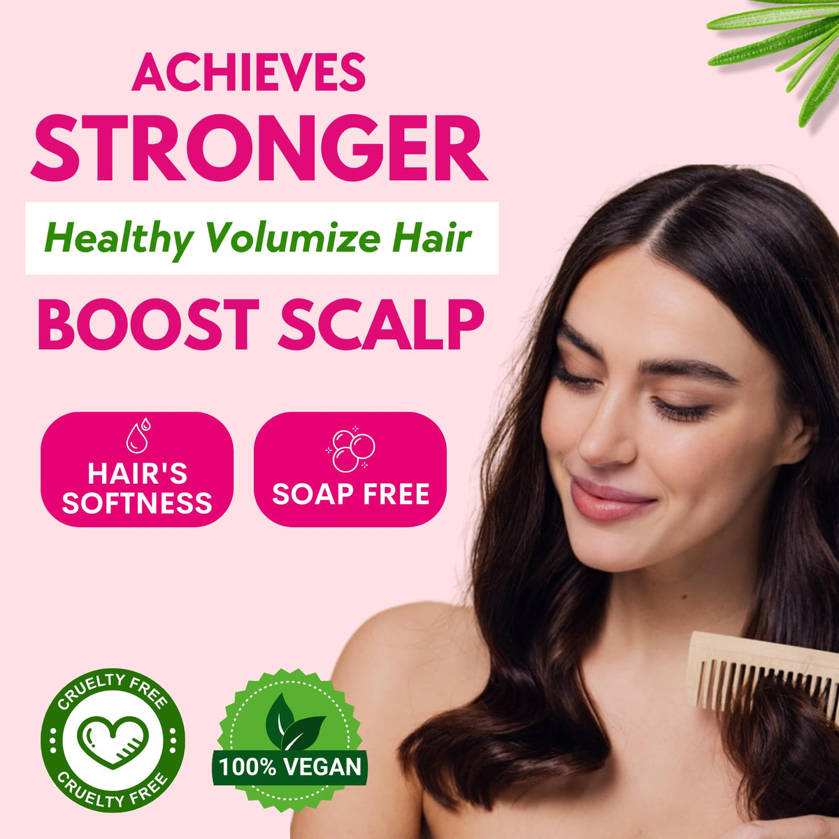 Muun coconut conditioner bar detail showing creamy surface for soft hair