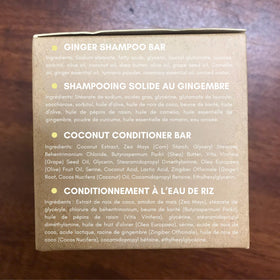Muun bars styled on bathroom shelf emphasizing sustainable routine