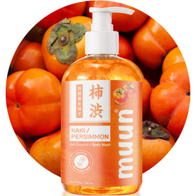 Muun close-up on skin after rinsing showing smooth, non-greasy finish benefit