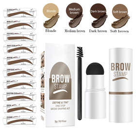 MVC finished eyebrows on model showing natural long-lasting look