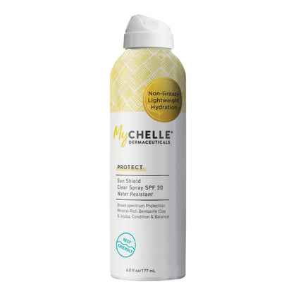 MyChelle front packaging showing SPF 30 protection and size benefit