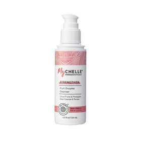MyChelle front packaging shows clean label and size, highlighting gentle exfoliation benefit