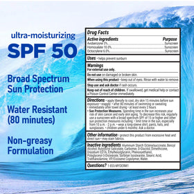 Myderm lotion texture swatch highlighting non-greasy, fast-absorbing feel