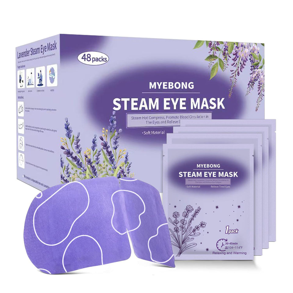 MYEBONG front packaging showing 48-pack and lavender, highlights supply convenience