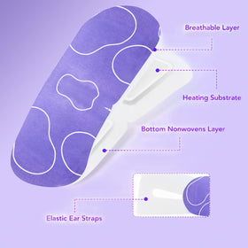 MYEBONG lavender sprigs beside pack indicating calming scent benefit