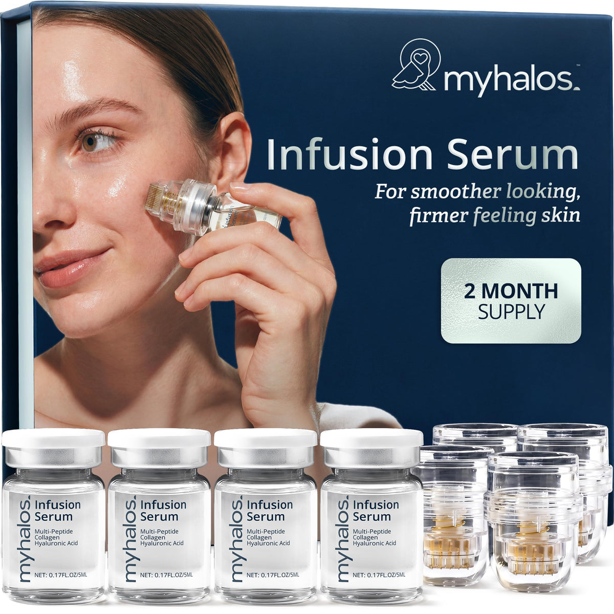 myhalos front packaging showing kit and benefits for easy identification