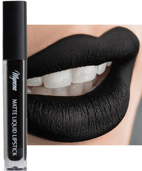 Mynena front packaging showing Linda black matte and brand clarity