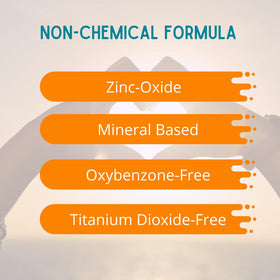 MyNewGel product label close-up displaying zinc oxide and silicone