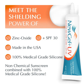 Close-up gel texture from MyNewGel showing smooth silicone finish