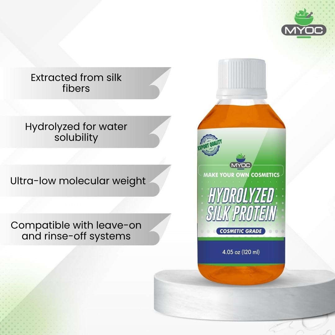 MYOC in-formulation mixing into serum, demonstrating easy incorporation benefit