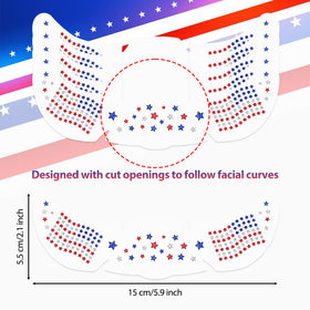 Mysense lifestyle image at parade showing long-lasting patriotic shimmer