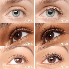 MYSTER ROSEY brush close-up highlighting precise lash separation benefit