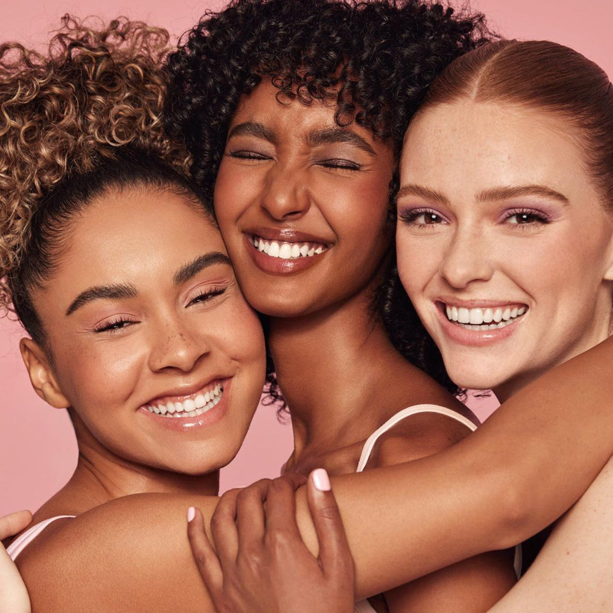 MYSTER ROSEY palette staged in travel bag for on-the-go touch-ups