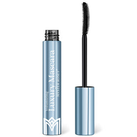 MYSTER ROSEY front packaging showing sleek black tube and product name benefit length