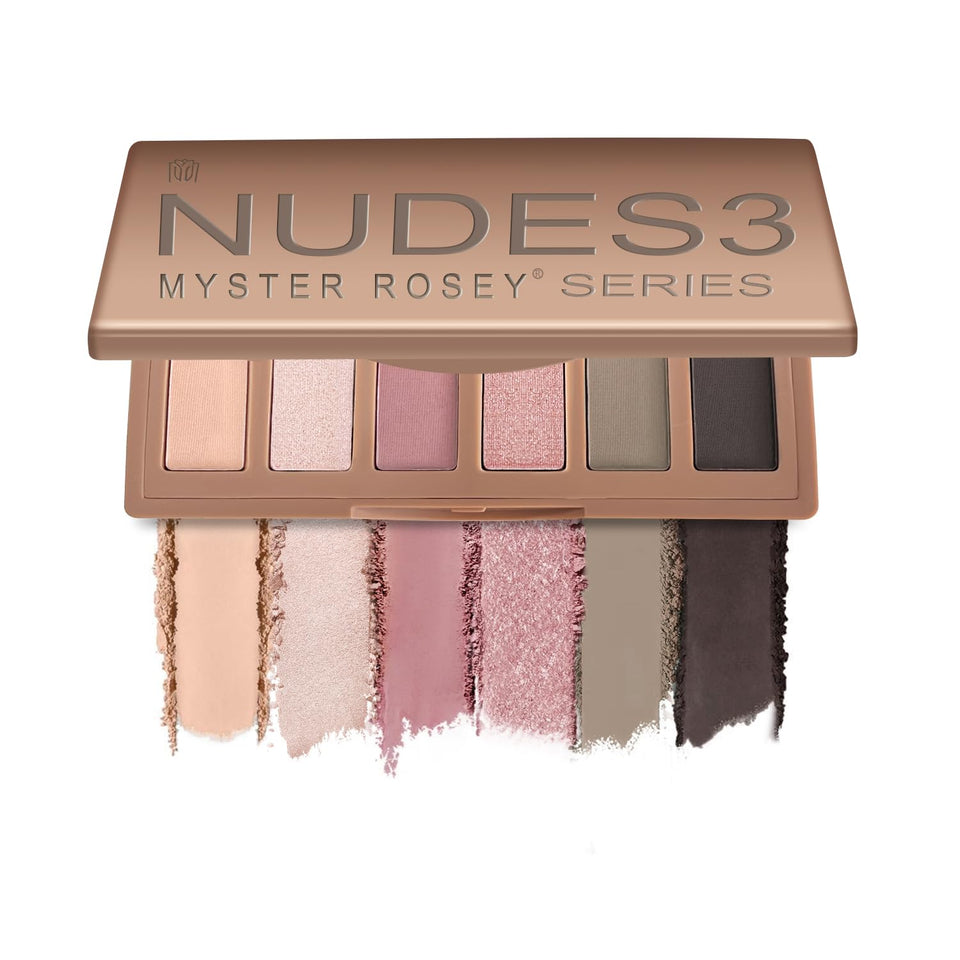 MYSTER ROSEY palette closed showing compact packaging and travel-friendly design
