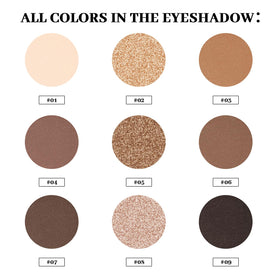 MYSTER ROSEY open palette with mirror demonstrating convenient on-the-go touchups