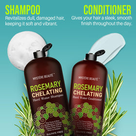 MYSTÉRE BEAUTÉ conditioner cream close-up highlighting keratin smoothing benefit