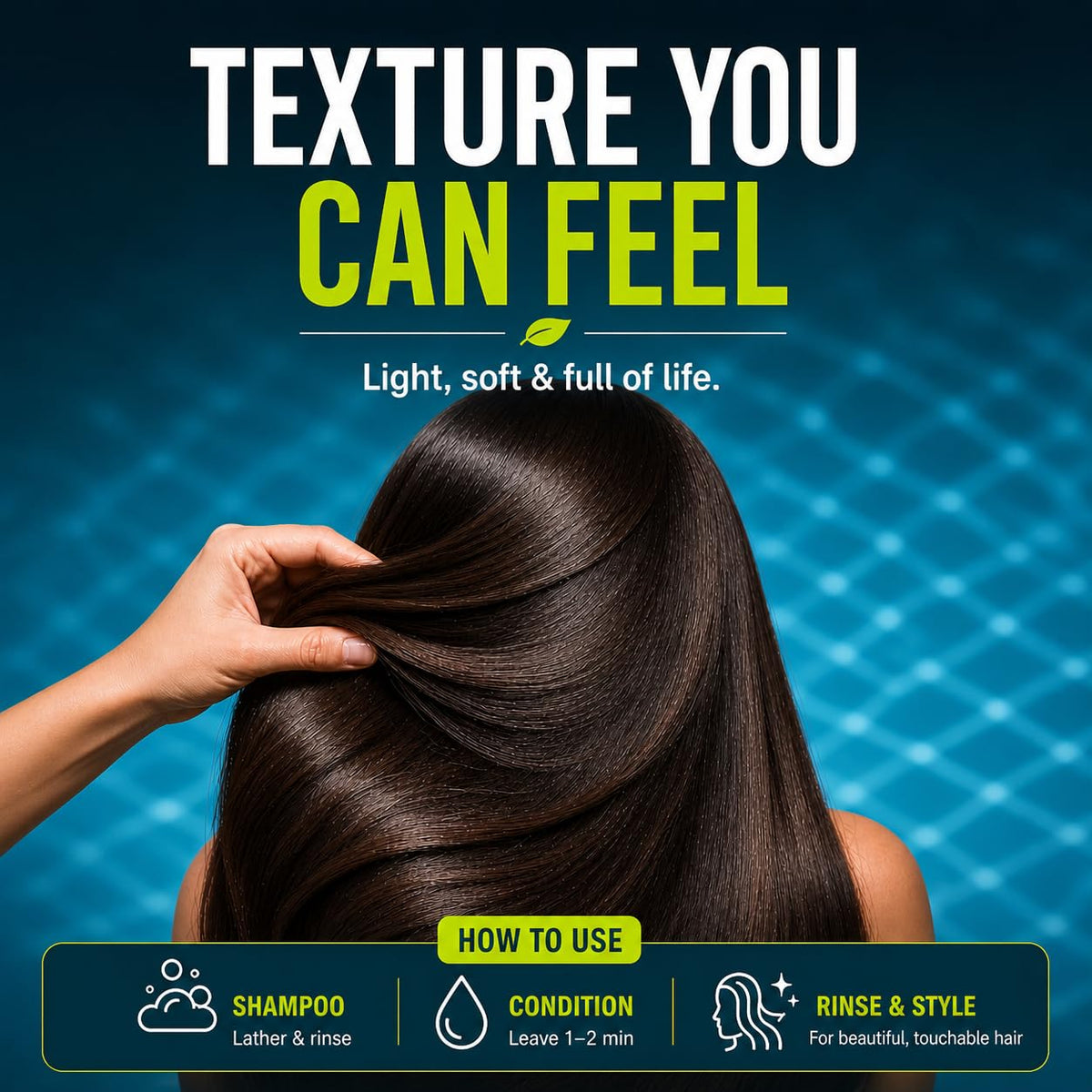 MYSTÉRE BEAUTÉ set in bathroom routine scene for refreshing scalp care
