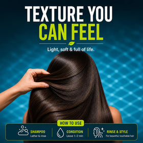 MYSTÉRE BEAUTÉ set in bathroom routine scene for refreshing scalp care