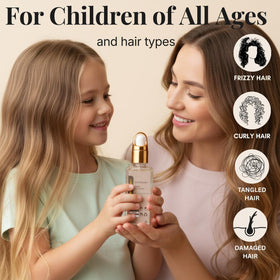 Mystique Abundance texture on fingers demonstrates non-greasy feel and easy spreadability
