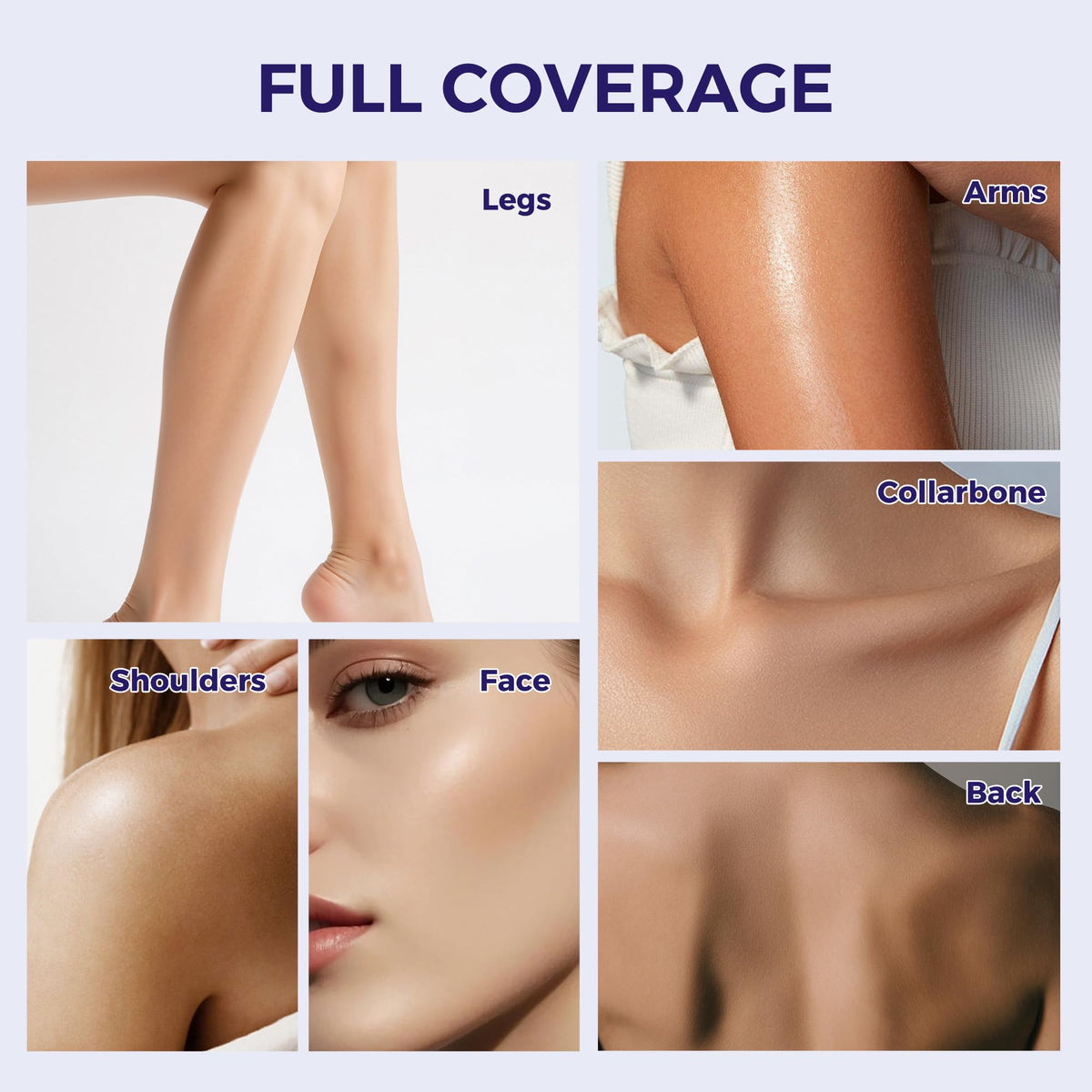 MyTend before and after split image demonstrating full coverage effect