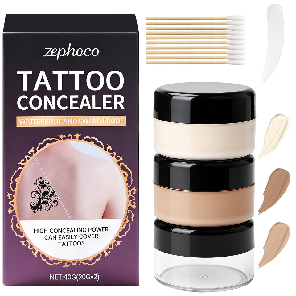 MyTend front packaging displaying full-coverage waterproof concealer benefits